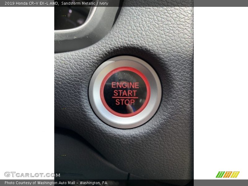 Sandstorm Metallic / Ivory 2019 Honda CR-V EX-L AWD