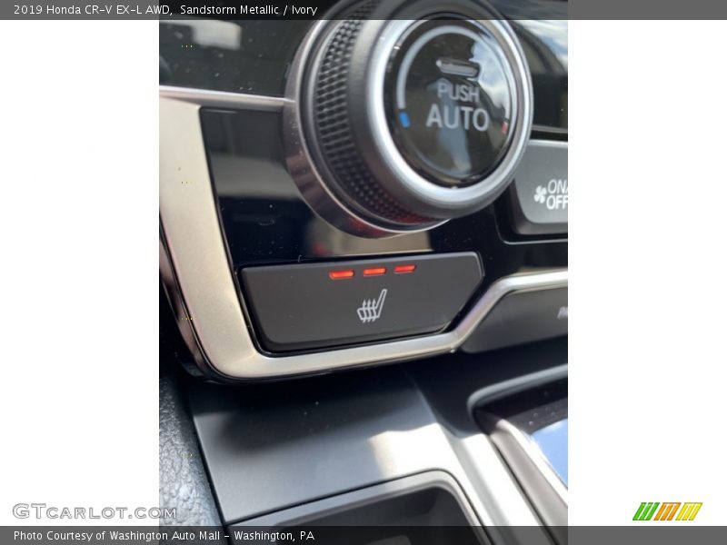 Sandstorm Metallic / Ivory 2019 Honda CR-V EX-L AWD