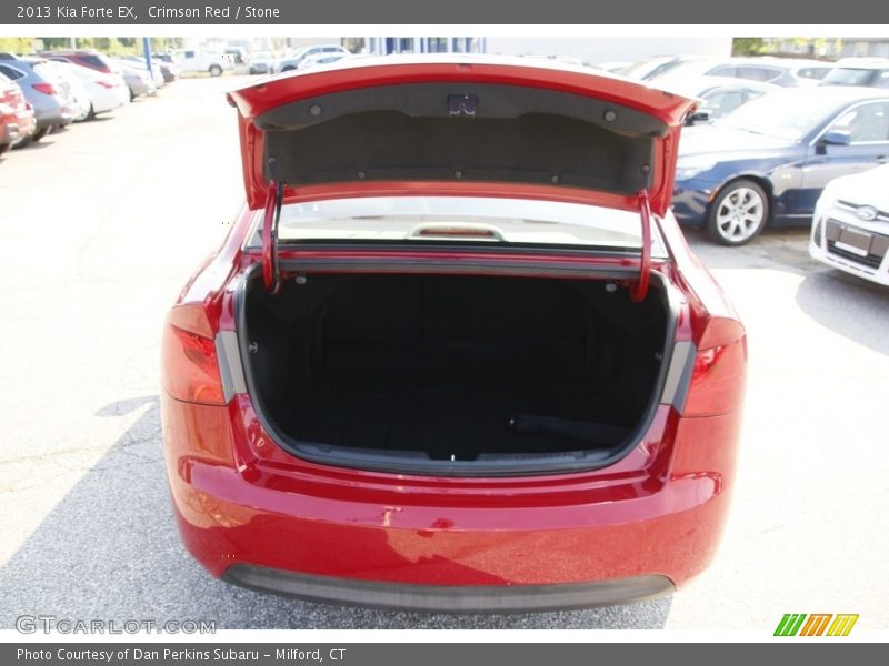 Crimson Red / Stone 2013 Kia Forte EX