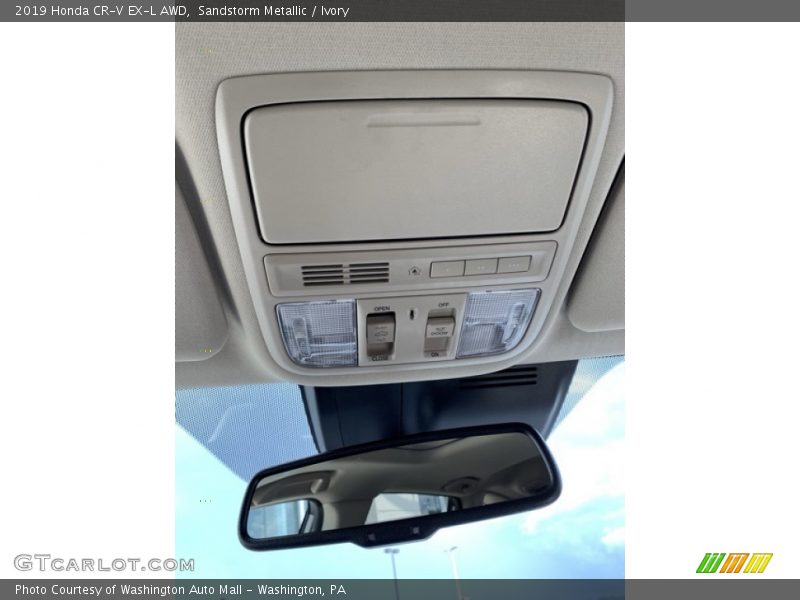 Sandstorm Metallic / Ivory 2019 Honda CR-V EX-L AWD