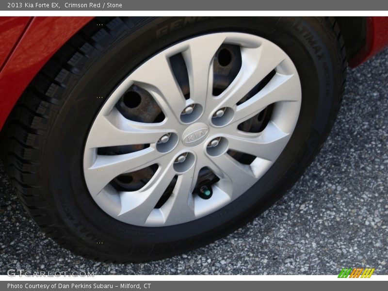 Crimson Red / Stone 2013 Kia Forte EX