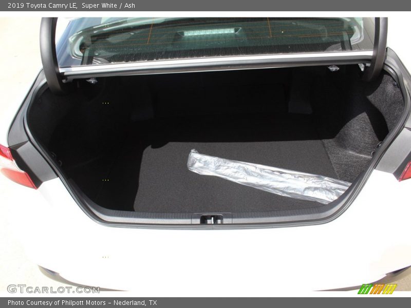 Super White / Ash 2019 Toyota Camry LE