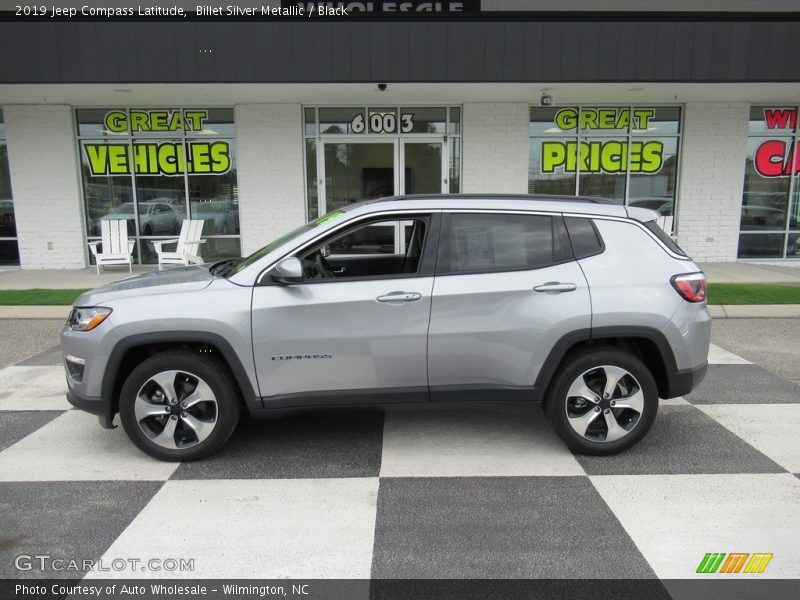 Billet Silver Metallic / Black 2019 Jeep Compass Latitude