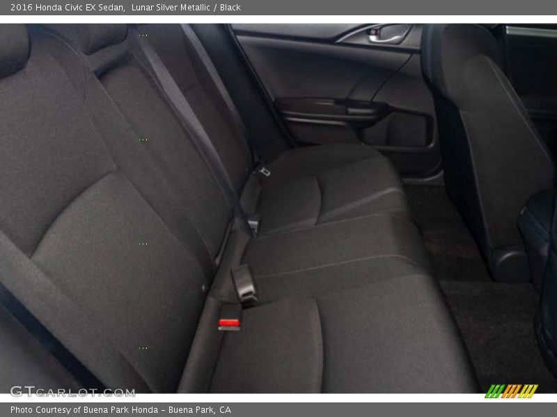Lunar Silver Metallic / Black 2016 Honda Civic EX Sedan