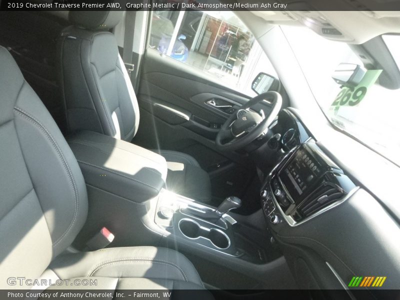 Graphite Metallic / Dark Atmosphere/Medium Ash Gray 2019 Chevrolet Traverse Premier AWD