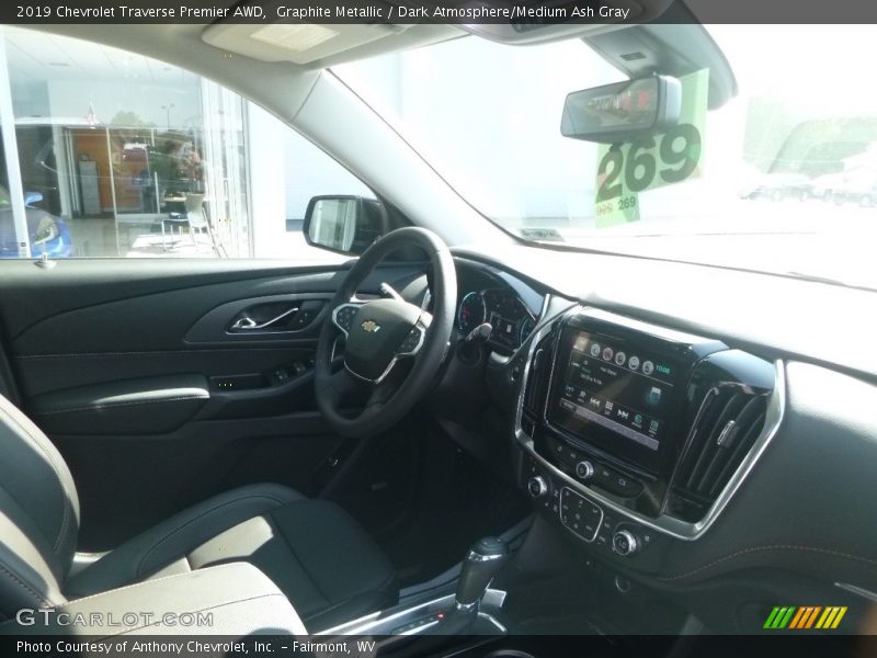Graphite Metallic / Dark Atmosphere/Medium Ash Gray 2019 Chevrolet Traverse Premier AWD