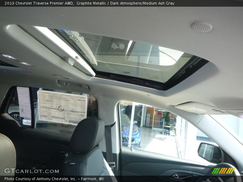 Graphite Metallic / Dark Atmosphere/Medium Ash Gray 2019 Chevrolet Traverse Premier AWD