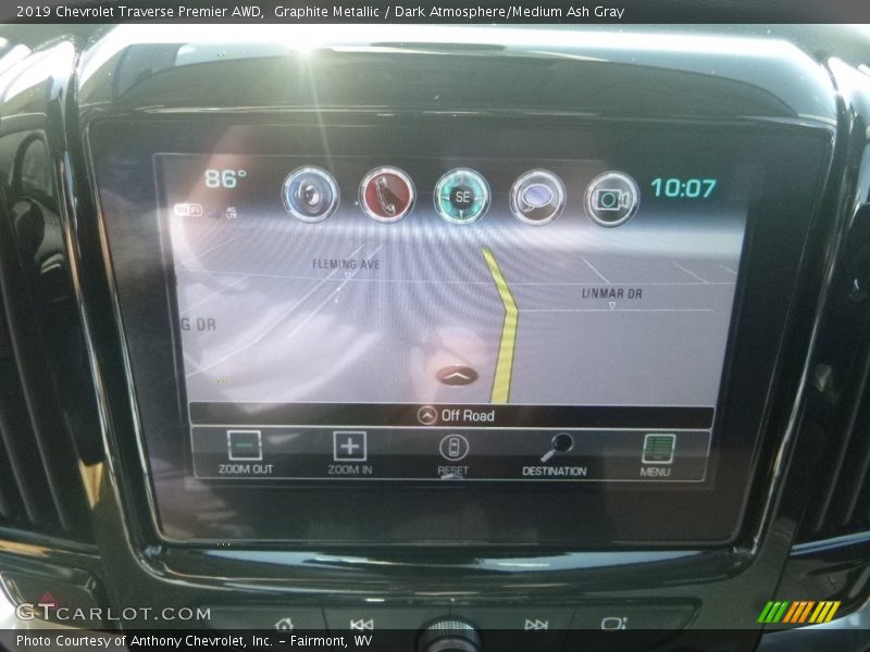 Graphite Metallic / Dark Atmosphere/Medium Ash Gray 2019 Chevrolet Traverse Premier AWD