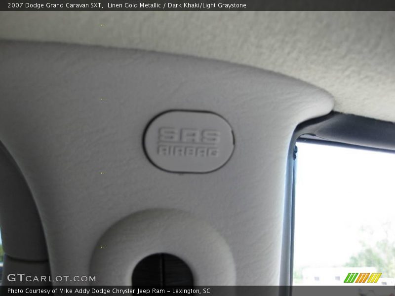 Linen Gold Metallic / Dark Khaki/Light Graystone 2007 Dodge Grand Caravan SXT