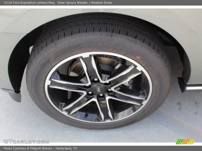Silver Spruce Metallic / Medium Stone 2019 Ford Expedition Limited Max