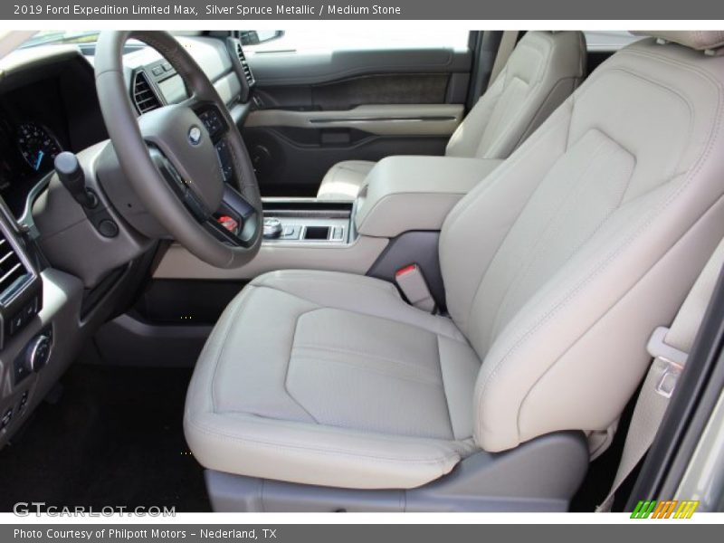 Silver Spruce Metallic / Medium Stone 2019 Ford Expedition Limited Max