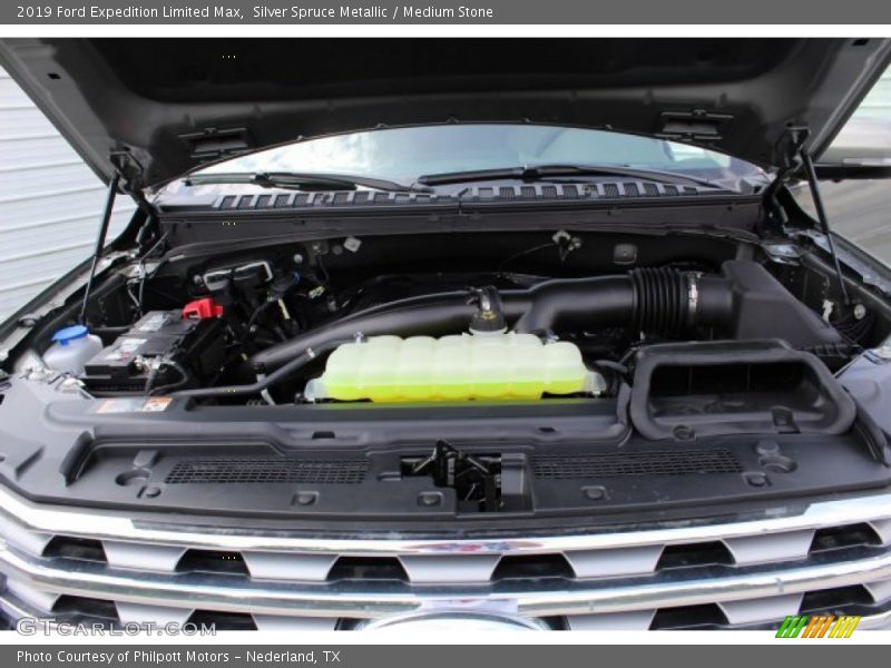 Silver Spruce Metallic / Medium Stone 2019 Ford Expedition Limited Max