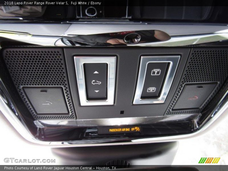Fuji White / Ebony 2018 Land Rover Range Rover Velar S