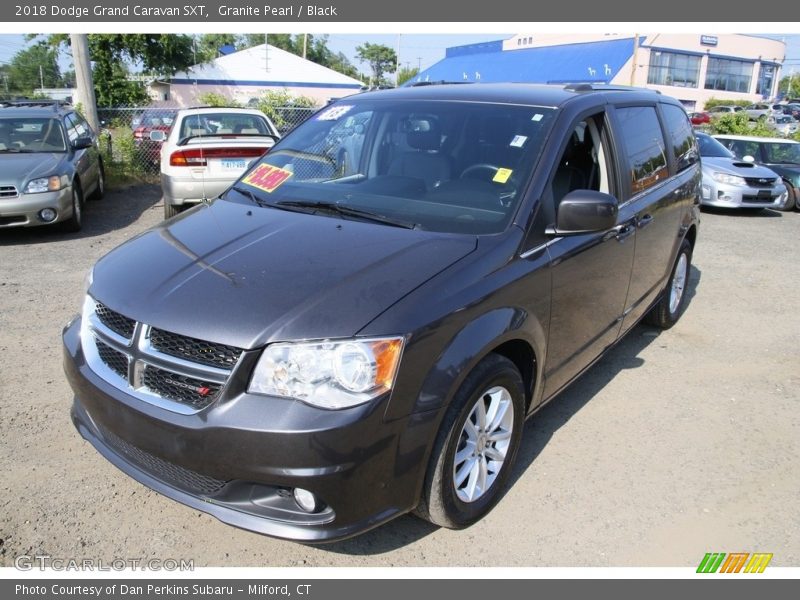 Granite Pearl / Black 2018 Dodge Grand Caravan SXT