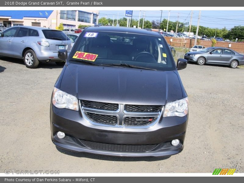 Granite Pearl / Black 2018 Dodge Grand Caravan SXT
