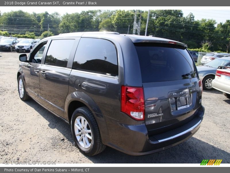Granite Pearl / Black 2018 Dodge Grand Caravan SXT