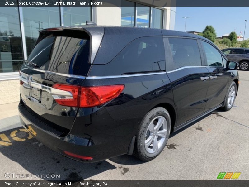 Crystal Black Pearl / Mocha 2019 Honda Odyssey EX