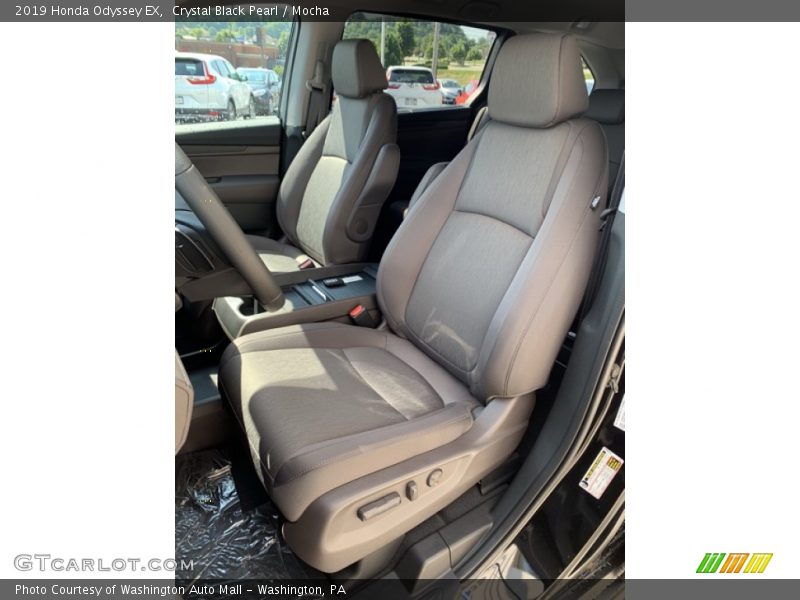 Crystal Black Pearl / Mocha 2019 Honda Odyssey EX