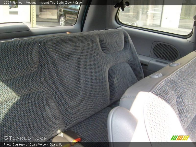 Island Teal Satin Glow / Gray 1997 Plymouth Voyager