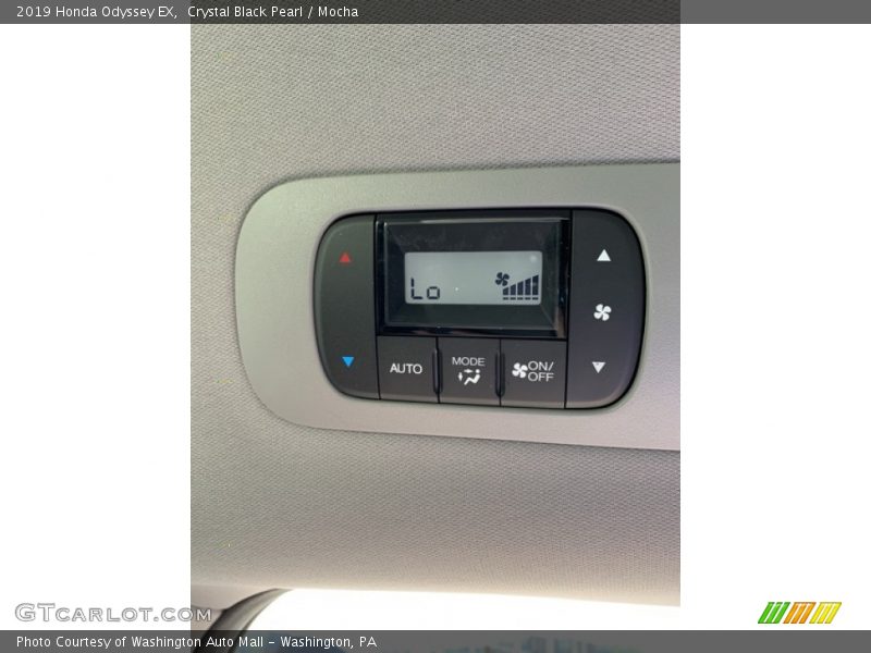 Crystal Black Pearl / Mocha 2019 Honda Odyssey EX