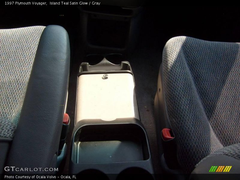 Island Teal Satin Glow / Gray 1997 Plymouth Voyager