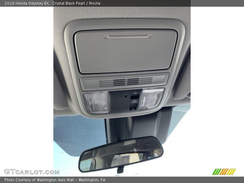 Crystal Black Pearl / Mocha 2019 Honda Odyssey EX