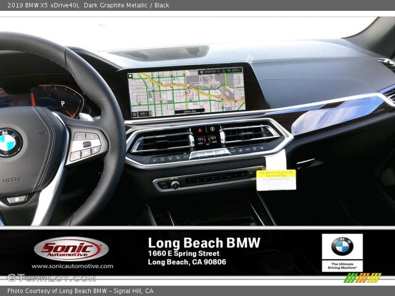 Dark Graphite Metallic / Black 2019 BMW X5 xDrive40i