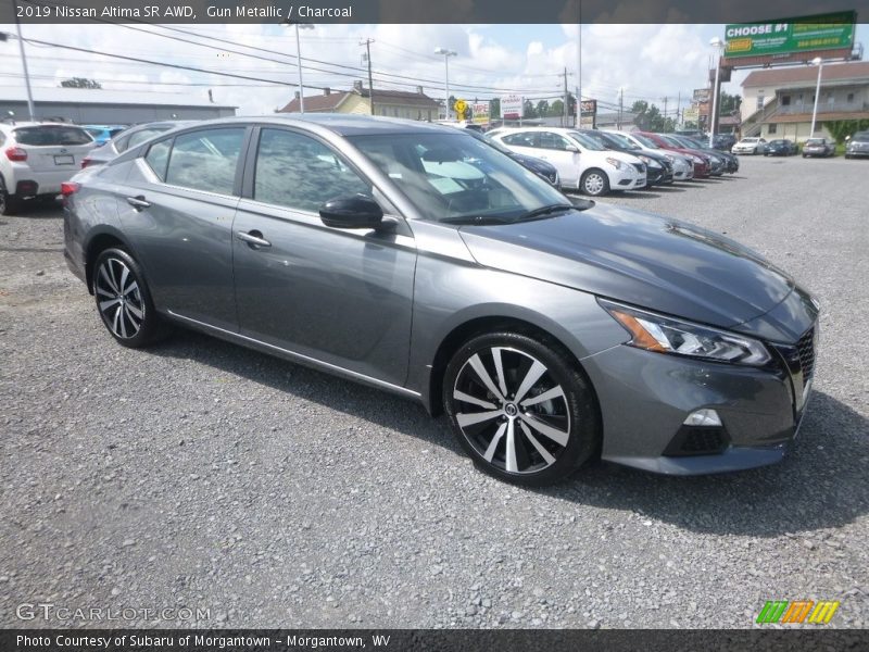 Gun Metallic / Charcoal 2019 Nissan Altima SR AWD