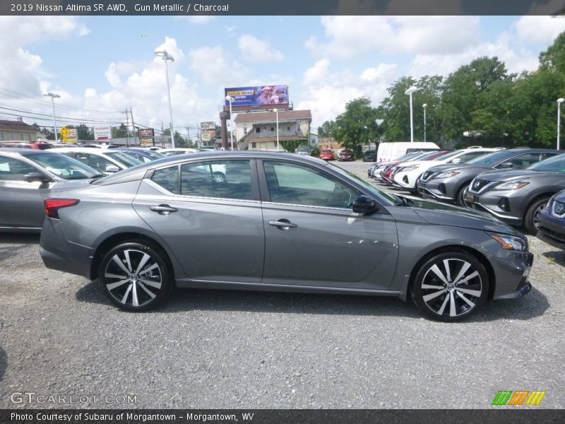 Gun Metallic / Charcoal 2019 Nissan Altima SR AWD