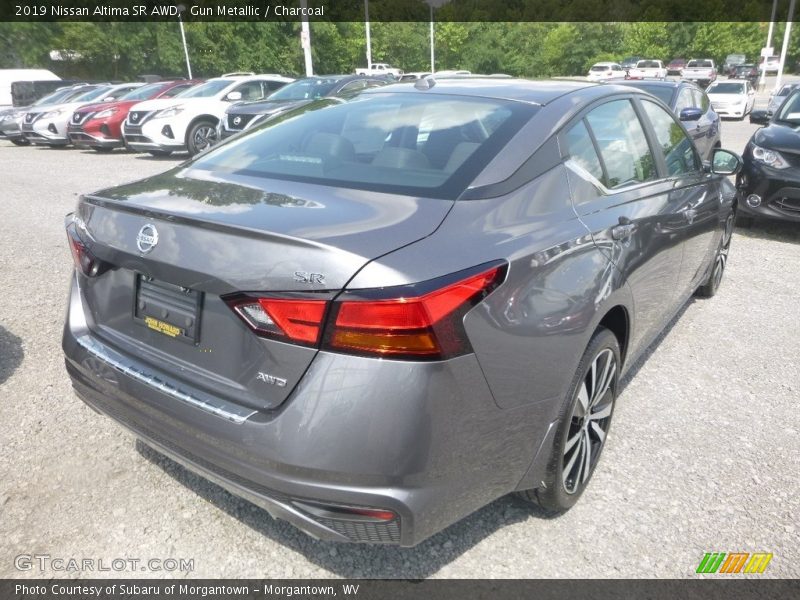 Gun Metallic / Charcoal 2019 Nissan Altima SR AWD