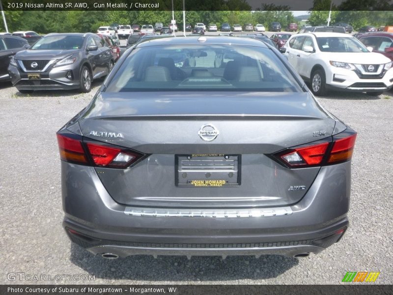 Gun Metallic / Charcoal 2019 Nissan Altima SR AWD