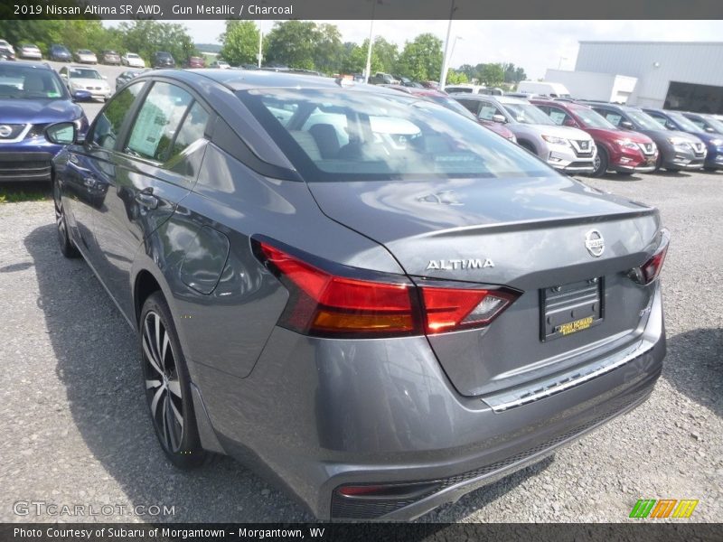 Gun Metallic / Charcoal 2019 Nissan Altima SR AWD