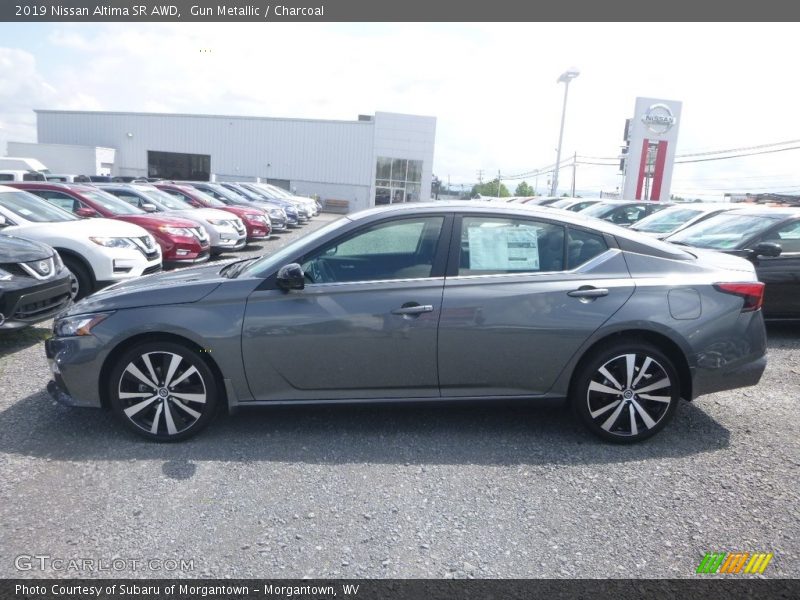 Gun Metallic / Charcoal 2019 Nissan Altima SR AWD