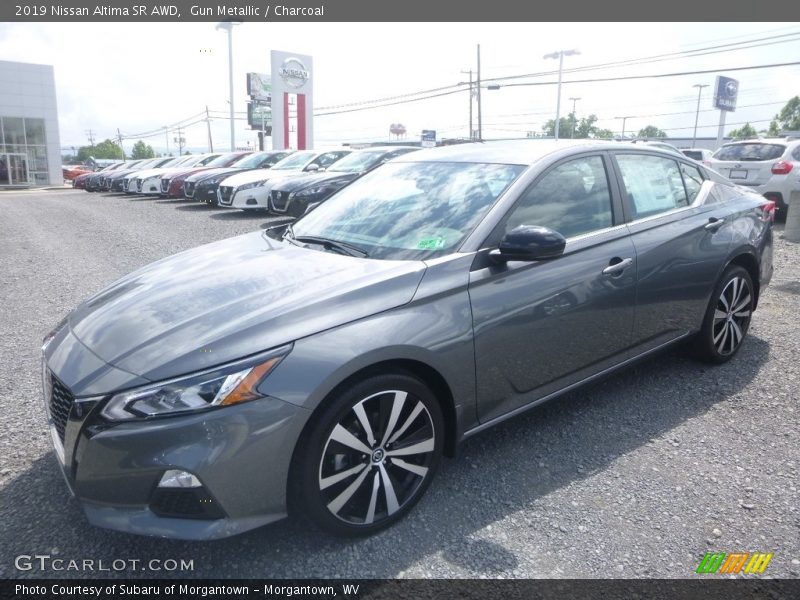 Gun Metallic / Charcoal 2019 Nissan Altima SR AWD