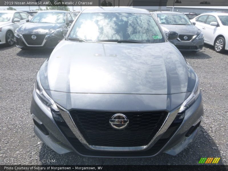 Gun Metallic / Charcoal 2019 Nissan Altima SR AWD