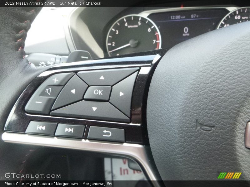 Gun Metallic / Charcoal 2019 Nissan Altima SR AWD