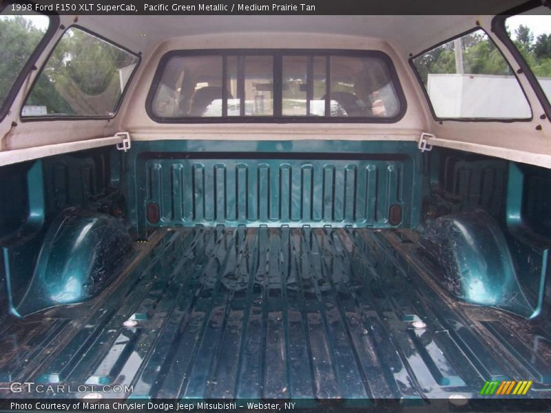 Pacific Green Metallic / Medium Prairie Tan 1998 Ford F150 XLT SuperCab