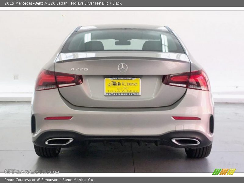 Mojave Silver Metallic / Black 2019 Mercedes-Benz A 220 Sedan