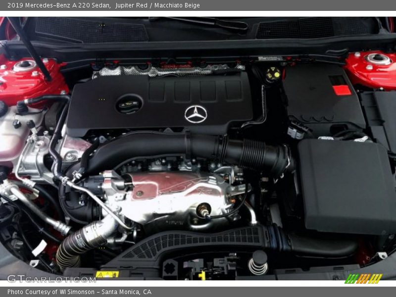 Jupiter Red / Macchiato Beige 2019 Mercedes-Benz A 220 Sedan