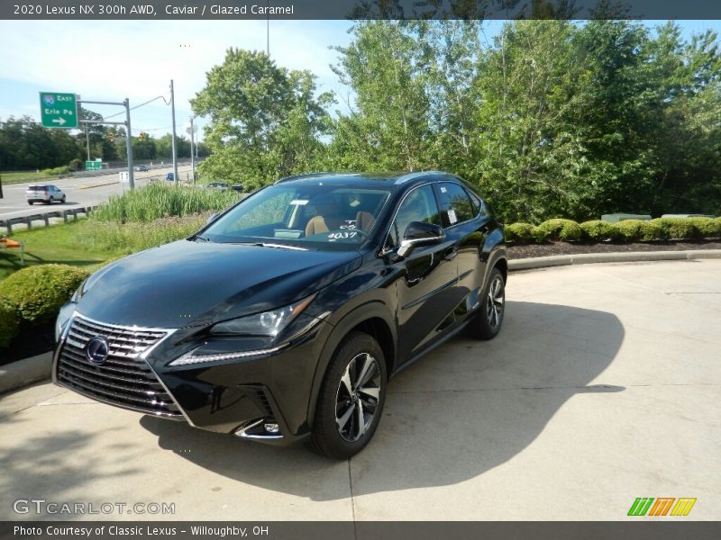 Caviar / Glazed Caramel 2020 Lexus NX 300h AWD