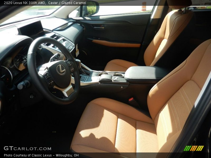 Caviar / Glazed Caramel 2020 Lexus NX 300h AWD