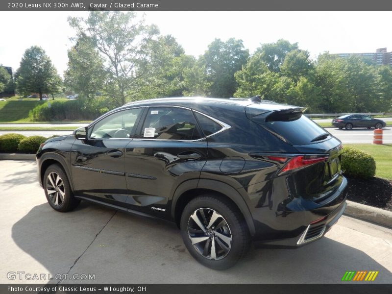 Caviar / Glazed Caramel 2020 Lexus NX 300h AWD