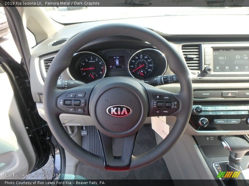 Pantera Metal / Dark Graphite 2019 Kia Sedona LX
