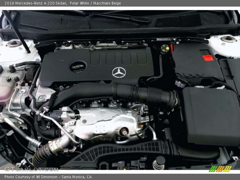 Polar White / Macchiato Beige 2019 Mercedes-Benz A 220 Sedan