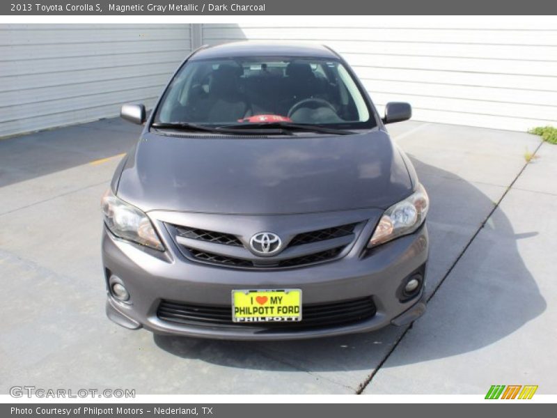 Magnetic Gray Metallic / Dark Charcoal 2013 Toyota Corolla S