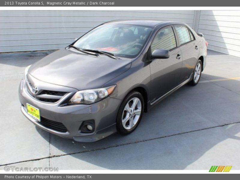Magnetic Gray Metallic / Dark Charcoal 2013 Toyota Corolla S