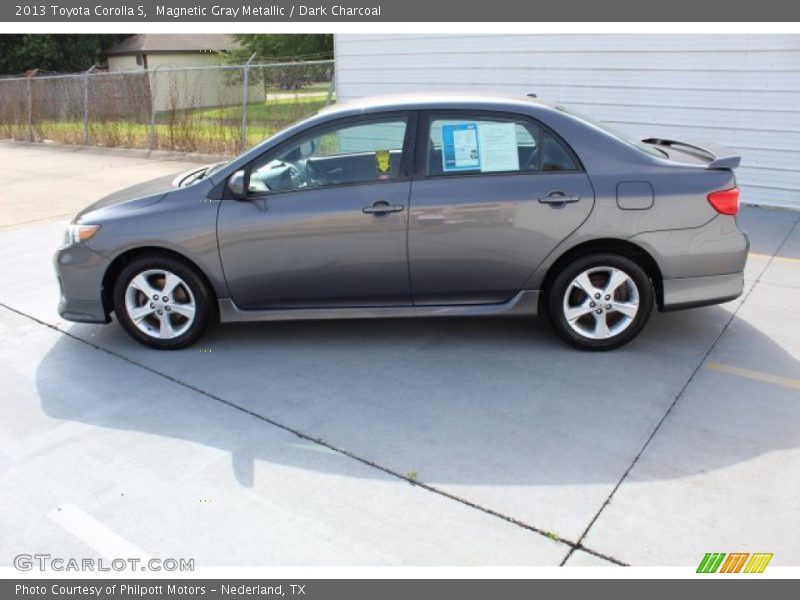 Magnetic Gray Metallic / Dark Charcoal 2013 Toyota Corolla S