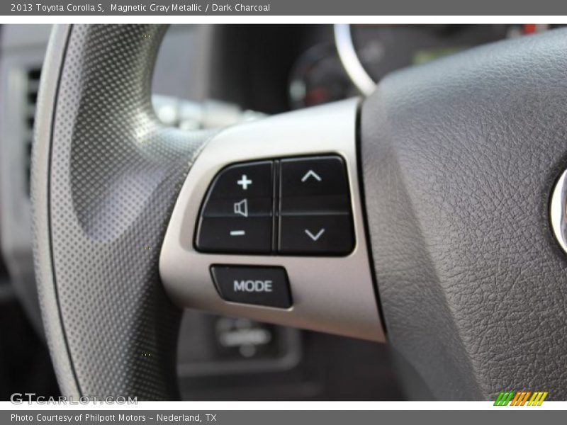 Magnetic Gray Metallic / Dark Charcoal 2013 Toyota Corolla S