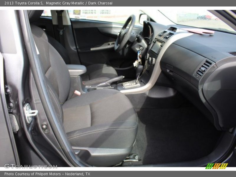 Magnetic Gray Metallic / Dark Charcoal 2013 Toyota Corolla S