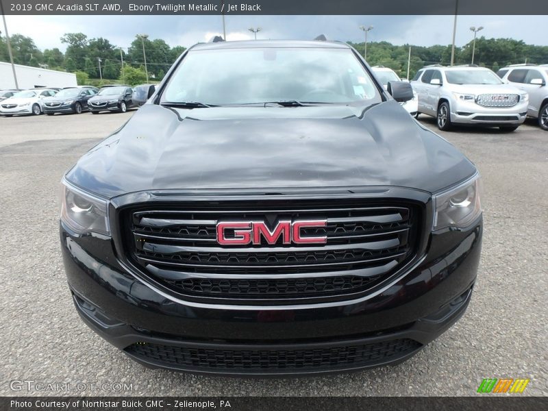 Ebony Twilight Metallic / Jet Black 2019 GMC Acadia SLT AWD